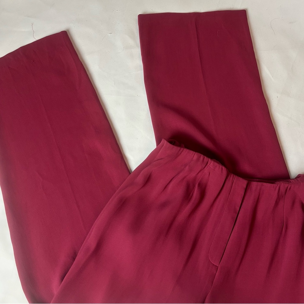 Eileen Fisher Wide-Leg Jumpsuit Plum